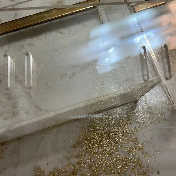 Russell + Hazel Acrylic Wall Valet, Accessory Cup - Picture 6 of 12